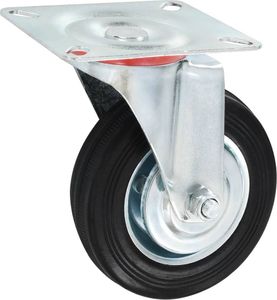 vidaXL 12 skrętnych kółek, 100 mm 3