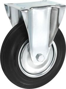 vidaXL 12 kółek nieskrętnych, 200 mm 3