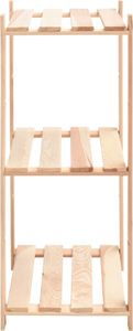 vidaXL Regał z 3 półkami, 60x38x90 cm, lita sosna FSC, 150 kg 3
