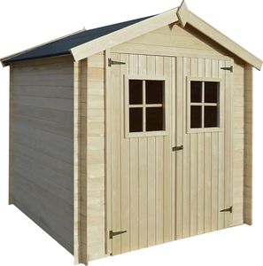 vidaXL Szopa ogrodowa, drewno, 2x2 m, 19 mm 1