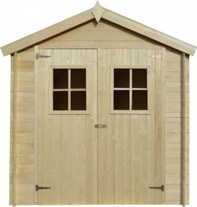 vidaXL Szopa ogrodowa, drewno, 2x2 m, 19 mm 4