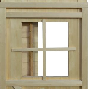 vidaXL Szopa ogrodowa, drewno, 2x2 m, 19 mm 6