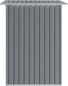 vidaXL Szopa ogrodowa stalowa antracytowa 204x132x186 cm (47028) 6