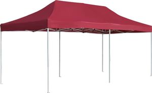vidaXL Profesjonalny, składany namiot imprezowy, 6 x 3 m, czerwony 1