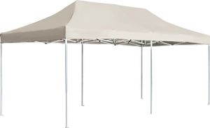 vidaXL Profesjonalny, składany namiot imprezowy, 6 x 3 m, kremowy 1