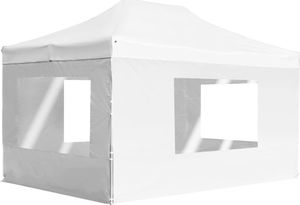 vidaXL Profesjonalny, składany namiot imprezowy ze ścianami, 4,5 x 3 m 1