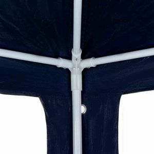 vidaXL Namiot imprezowy, 3 x 6 m, PE, niebieski 5