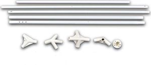 vidaXL Namiot ogrodowy, imprezowy 3x3, niebieski 3