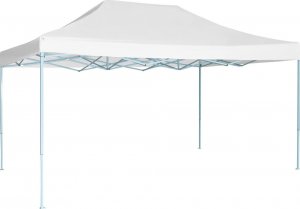 vidaXL Profesjonalny, składany namiot imprezowy, 3x4 m, biały, stal 1