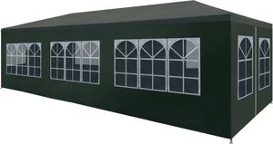 vidaXL Namiot imprezowy, 3 x 9 m, zielony 1