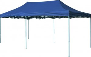 vidaXL Rozkładany namiot, pawilon 3 x 6 m, niebieski 1