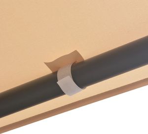 vidaXL Altana/namiot ogrodowy, 3x3 m, stal, beżowy 5