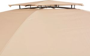 vidaXL Namiot ogrodowy z zasłonami, sześciokątny, 360x265 cm 7