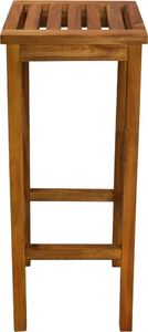 vidaXL Stołki barowe, 2 szt., lite drewno akacjowe 6