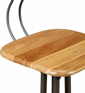 vidaXL Krzesła barowe, 2 szt., lite drewno tekowe z odzysku 6