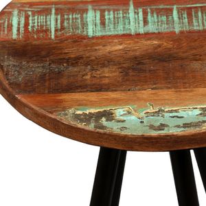 vidaXL Stołki barowe, 4 szt., lite drewno z odzysku 3