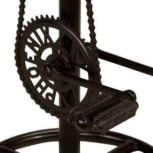 vidaXL Krzesła barowe, 2 szt., lite drewno z odzysku 6