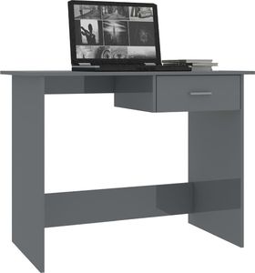 Biurko vidaXL 800557 Szare 100 cm x 50 cm 3