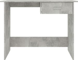 Biurko vidaXL 800553 Szare 100 cm x 50 cm 4