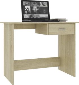 Biurko vidaXL 800552 Jasnobrązowe 100 cm x 50 cm 3