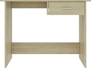 Biurko vidaXL 800552 Jasnobrązowe 100 cm x 50 cm 4