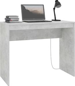 Biurko vidaXL 800382 Jasnoszare 90 cm x 40 cm 3