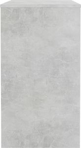Biurko vidaXL 800382 Jasnoszare 90 cm x 40 cm 5