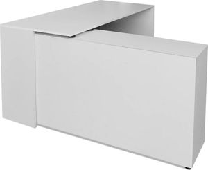 Biurko vidaXL 243060 Białe 130 cm x 126 cm 4