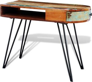 Biurko vidaXL 241641 Brązowe 90 cm x 45 cm 5