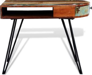 Biurko vidaXL 241641 Brązowe 90 cm x 45 cm 6