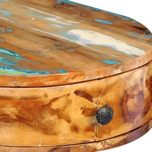 Biurko vidaXL 241641 Brązowe 90 cm x 45 cm 7