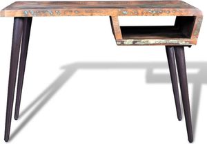 Biurko vidaXL 241138 Brązowe 110 cm x 50 cm 3