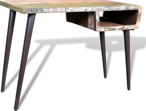 Biurko vidaXL 241138 Brązowe 110 cm x 50 cm 7