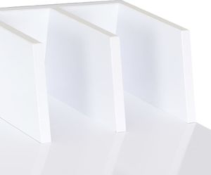 Biurko vidaXL 20275 Białe 80 cm x 50 cm 5