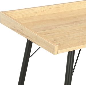 Biurko vidaXL 20271 Jasnobrązowe 90 cm x 50 cm 4