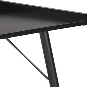Biurko vidaXL 20270 Czarne 90 cm x 50 cm 5