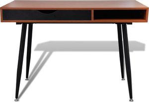 Biurko vidaXL 20086 Brązowe 110 cm x 55 cm 3