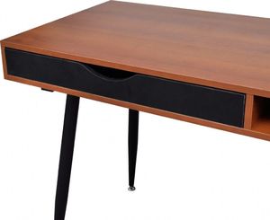 Biurko vidaXL 20086 Brązowe 110 cm x 55 cm 6