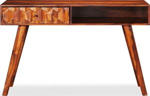 Biurko vidaXL 245145 Brązowe 118 cm x 50 cm 3