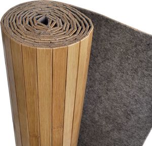 vidaXL Parawan z naturalnego bambusa, 250 x 165 cm 4