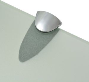 vidaXL Półka pod lustro 30cm przezroczysty (243794) 4