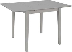 vidaXL Rozsuwany stół jadalniany, szary, (80-120) x 80 x 74 cm, MDF 1