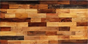 vidaXL Stolik barowy z litego drewna odzyskanego, 120 x 60 x 106 cm 2