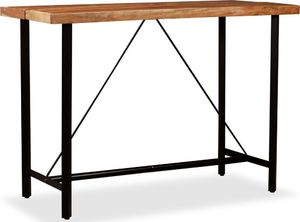 vidaXL Stolik barowy, drewno sheesham, 150x70x107 cm 8