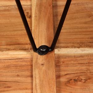 vidaXL Stolik barowy, drewno Sheesham, 60x60x107 cm 2