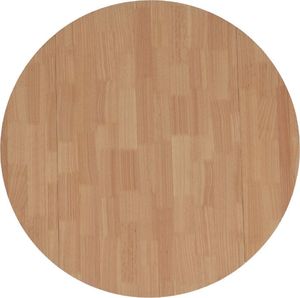 vidaXL Stół jadalniany ze składanym blatem, okrągły, MDF, biały 5