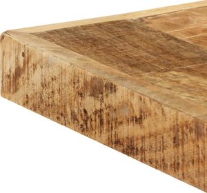 vidaXL Stół jadalniany, 160 x 80 x 75 cm, lite surowe drewno mango 5
