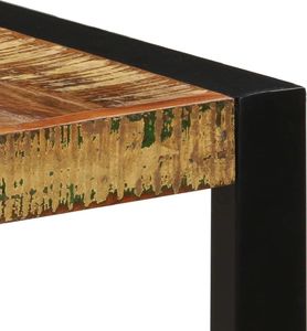 vidaXL Stół jadalniany, 140 x 70 x 75 cm, lite drewno z odzysku 6