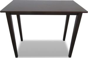 vidaXL Drewniany stolik barowy, brązowy 2