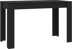 vidaXL Stół jadalniany, czarny, 120x60x76 cm, płyta wiórowa (800433) - 800433 2